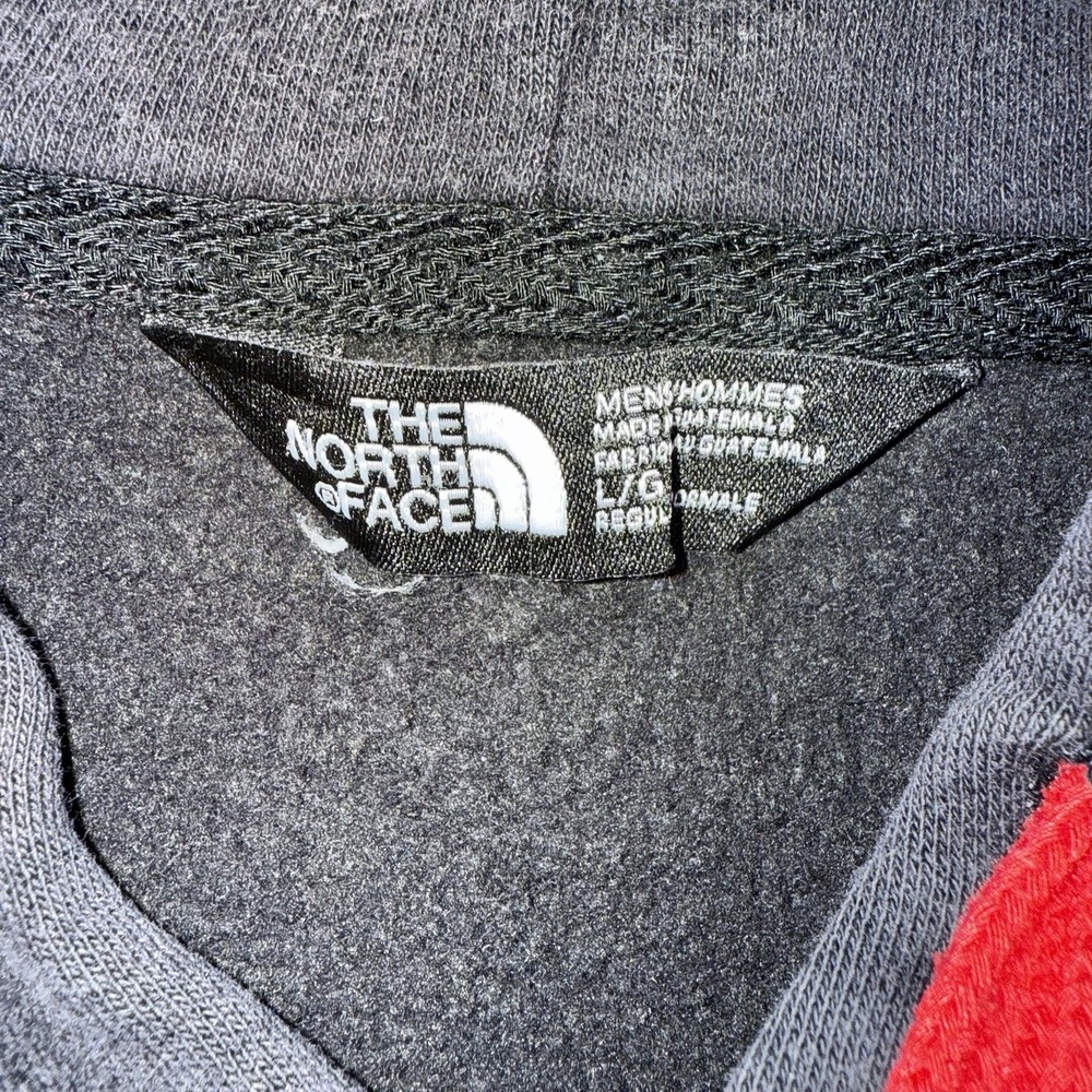 The North Face Olympic National Flag Hoodie Black Retro Men's Large Black - Picture 7 of 9